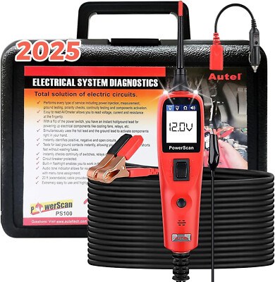 KZYEE KM10 PowerScan Circuit Tester Probe – 12V/24V Electrical Diagnostic Tool With 5-Year Warranty