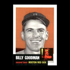 Billy Goodman 1991 Topps Archives 1953 Boston Red Sox #334 NM GM 2