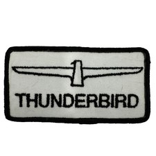 Vintage Ford Thunderbird Service Parts Dealer Hat Uniform Patch Nos 4x2 Vintage Ford Thunderbird Service Parts Dealer Hat Uniform Patch Nos 4x2