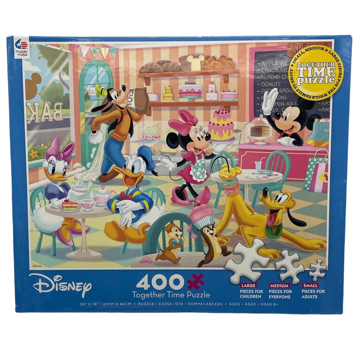 Disney 400 Pc. Jigsaw Puzzle - Family Together Time - 24”x18