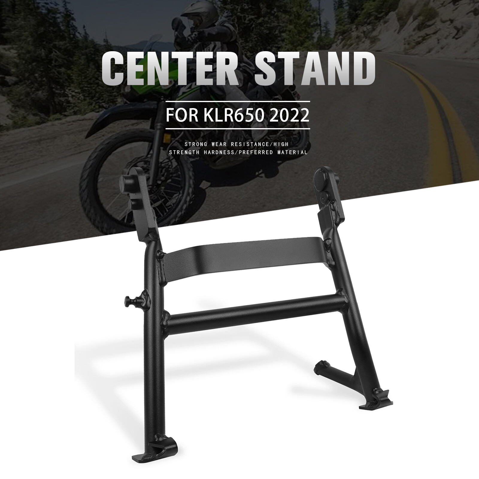 For Kawasaki KLR650 KLR 650 2223 Centerstand Center Kickstand Foot