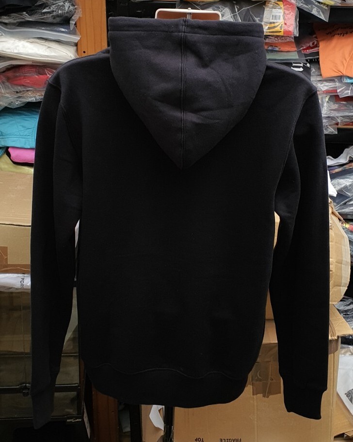 FW15 Supreme x Jordan hooded sweatshirt M medium black