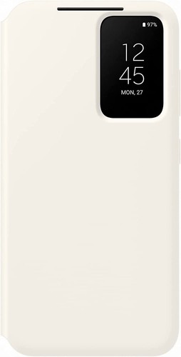 Samsung Galaxy S23 Smart View Wallet Case Cream - EF-ZS911CUEGWW - Photo 2 sur 6