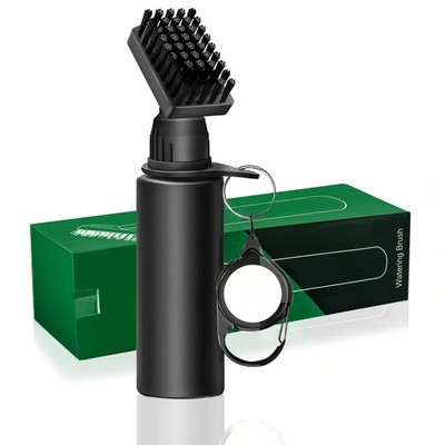 Golf Club Cleaning Water Brush Retractabl Groove Cleaner w/ Water Bottle Sprayer