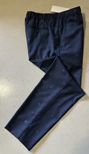 Pantalon habillé homme Gucci laine cordon bleu marine 32 US/48 EU neuf Italie