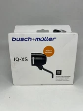 Busch + Müller IQ-XS T Senso Plus Dynamo Front Light 167RTSNDI-01 - black 80 lux