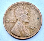 1929-D Lincoln Wheat 1c ~~Very Good Details? ~ Ultra Low Start Bid!  ~ D26