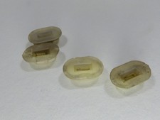 Mercedes W123 Limousine 4x D&uuml;bel Abdeckungen Zierstab an C-S&auml;ule # 123 988 01 25