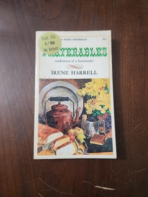 Prayerables : Meditations of a Homemaker by Irene Burk Harrell