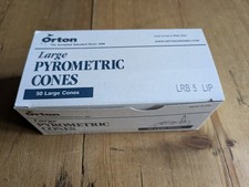 Box of 50 Large Orton Pyrometric Cones 5 (LRB 5) New