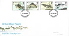 1983 British River Fish. Manchester Cancellation First Day Cover