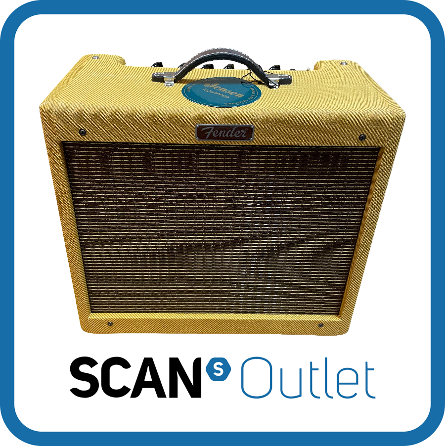 Fender - Blues Junior Lacquered Tweed, 15-watt 1-channel All-tube 1x12"" Combo Gu
