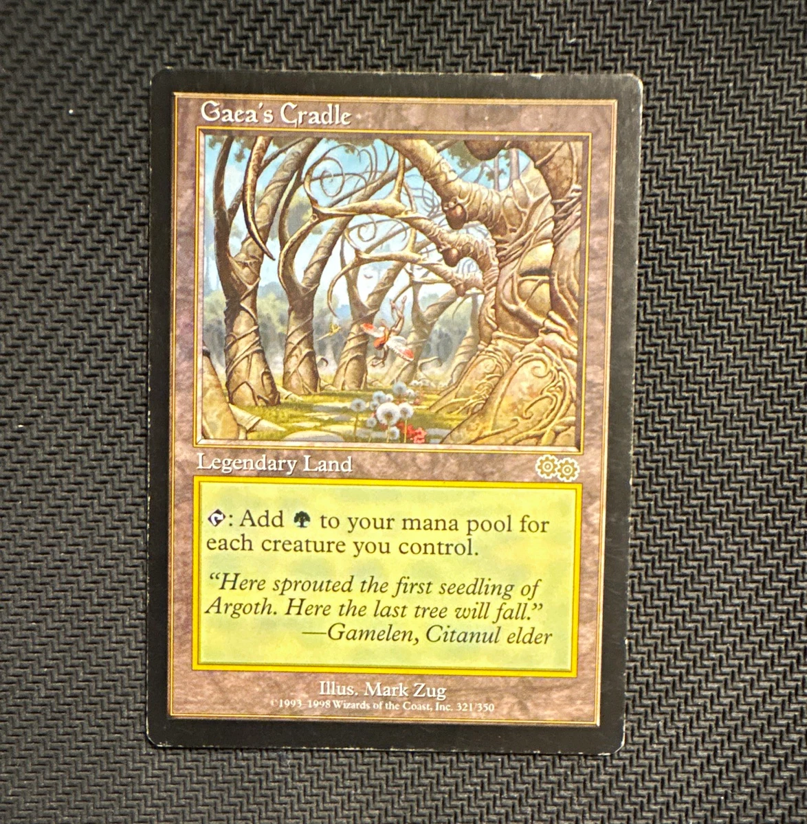Gaea's Cradle Magic: The Gathering Trading Card Games Urza's Saga