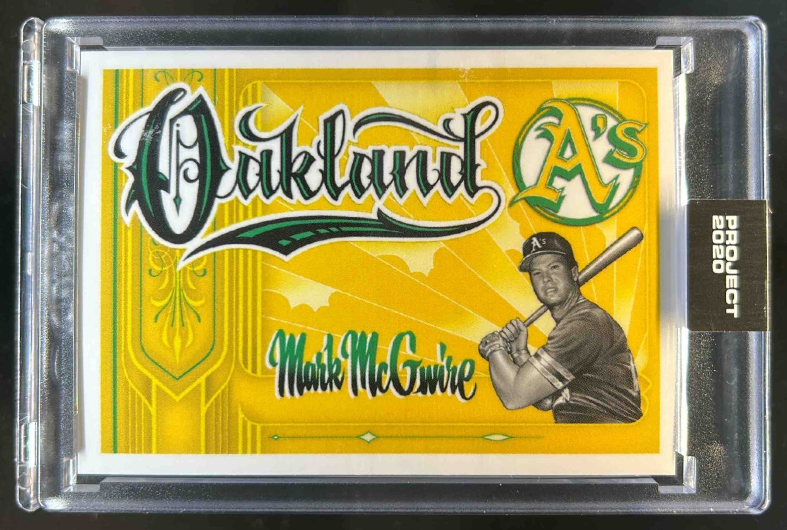 2020 Topps Project Mark McGwire #111 Athletics