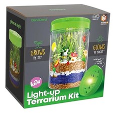 Light-Up Terrarium Kit for Kids - STEM Science Kit - Educational DIY Toy for