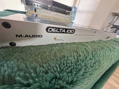 M-Audio Delta 1010 Rack Breakout 24-bit/96kHz Interface No PSU 9V AC