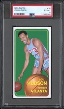 1970 TOPPS #30 LOU HUDSON PSA 6