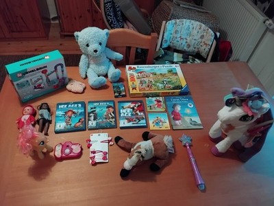 Vtech Einhorn Zapf Creation Teddy Murmelbahn Puzzle DVD Ice Age Paket Mädchen  