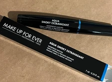 Make Up For Ever Aqua Smoky Extravagant Waterproof 7mL / 0.23oz Black NEW