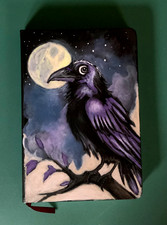 Raven Journal *Hand painted* *New* *Lined Not...
