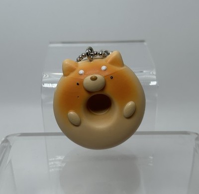 Shiba Inu Dog Bread Bakery Gashapon Japanese Mini Figure Keychain