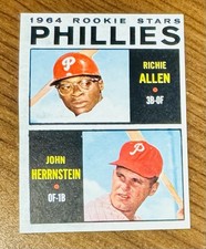 1964 Topps Richie “Dick” Allen Rookie Card #243 HOF. rookie card picture