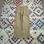 Men’s True VTG 60s Vietnam War Era Tan Chino Military Uniform Pants