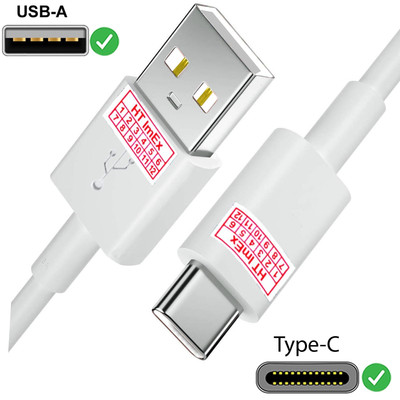 USB 2.0 auf Type C Ladekabel Datenkabel komp. für UleFone Armor X10 Pro, Armor 9