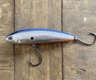 2026  chrome 5 3/4 Stickbait  Floating- TUNA ,GT, DORADO KING FISH YELLOW TAIL