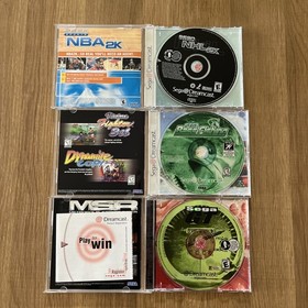 Sega Dreamcast Game Lot X3 Sega GT Racing, Bass Fishing, NHL 2K  Retro Game
