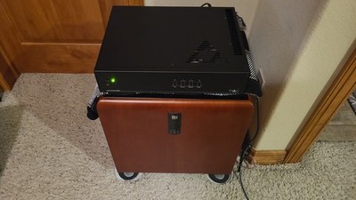 KEF PSW4000 subwoofer with Triad Gold amplifier