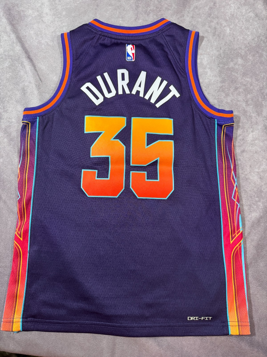 Phoenix Suns #35 Durant Swingman Jersey Nike Youth Small City