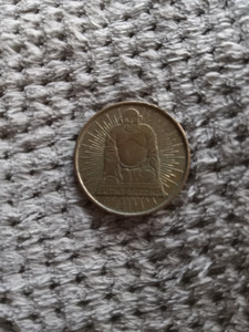 LUCKY BUDDHA GOOD LUCK TOKEN MEDAL