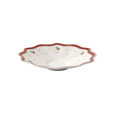 Image of Cup Saucer Toys Delight by Villeroy & Boch – Festive White and Red Porcelain