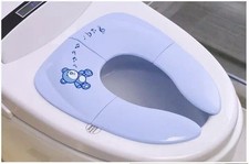 Toddler Kids Folding Portable Travel Training Potty Seat Non-Slip W/ Travel Bag