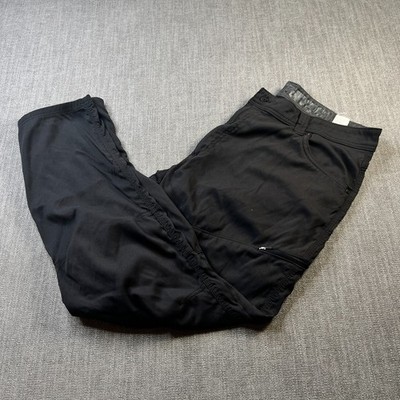 Wrangler ATG Pants Mens 30 x 30 Black Performance Stretch Outdoor Trail Hiking