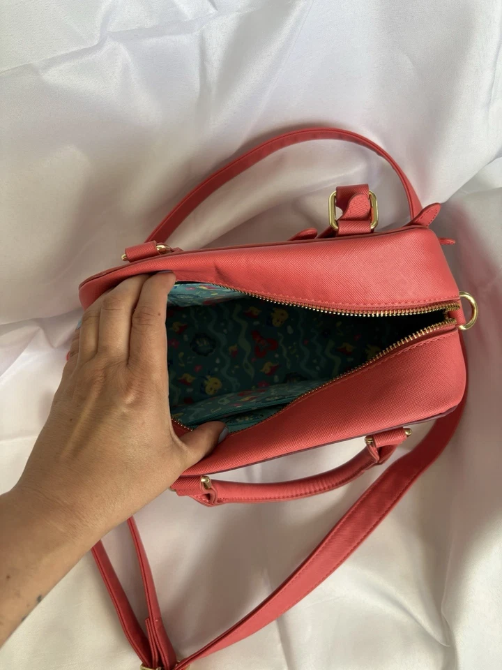 Loungefly Disney Ariel The Little Mermaid 35th Anniversary Crossbody Bag - Image 3 of 3