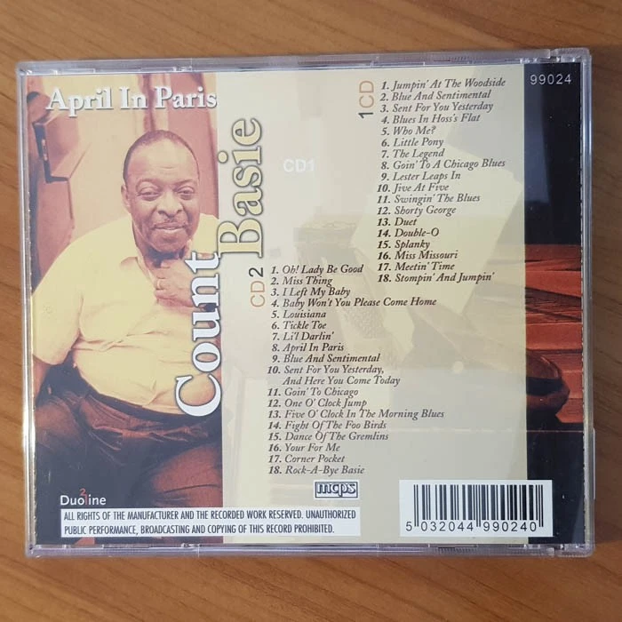 COUNT BASIE April In Paris  EX/VG+(2CD) - Bild 4 von 4