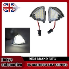 2pcs LED Under Side Mirror Puddle Light For Volkswagen Golf MK5 Rabbit GTI Jetta