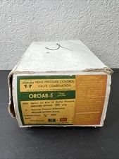 SPORLAN OROAB-5-180, 7/8" ODF Solder Head Pressure Control Valve - NEW