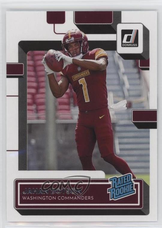 2022 Panini Donruss Rated Rookie Aqueous Test Jahan Dotson #310 lw9