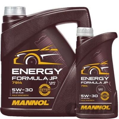 5L MANNOL ENERGY FORMULA JP 5W-30 MOTORÖL passend für API SN GM dexos1 Gen2 FORD