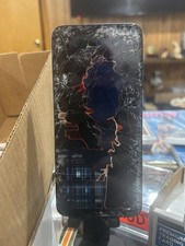 Motorola Moto G Play 2024  Sapphire Blue Cracked Screen Parts Only READ