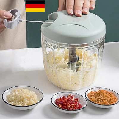 Gemüseschneider Multi Zwiebelschneider Manuell Zwiebel Zerkleinerer mit seilzug