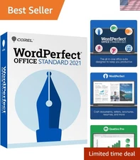 WordPerfect Office Standard 2021 | Office Suite of Word Processor, Spreadshee...