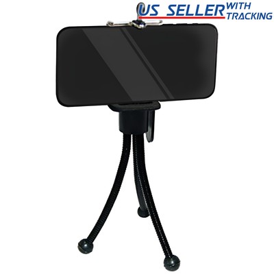 Portable Black Mini Flexible Tabletop Tripod Stand Adjustable Octopus Brand New