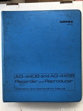 AMPEX 440-B  original manual 