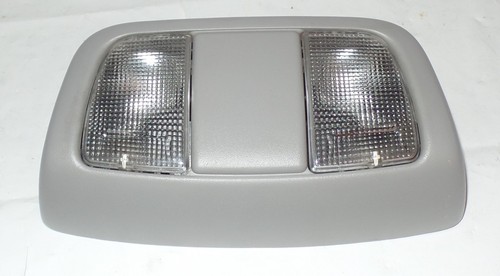2002 - 2004 Nissan Xterra Frontier OVERHEAD MAP DOME LIGHT CONSOLE GREY OEM