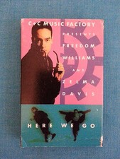 C  +  C  MUSIC  FACTORY             "HERE  WE  GO"     CASSETTE  SINGLE  /  USED