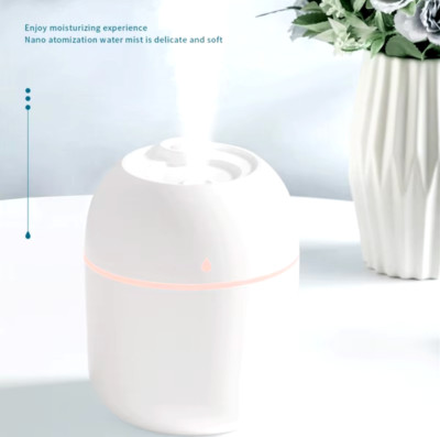 Tragbarer Luftbefeuchter USB Leiser Betrieb, Aromatherapie